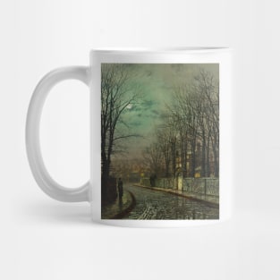 The Tryst by John Atkinson Grimshaw Mug